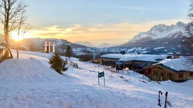 ホテル Hochfeldalm サンクト・ジョアン・イン・チロル エクステリア 写真